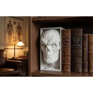 Vecna Book Nook - Bookshelf Insert - Stranger Things Inspired Horror Decor